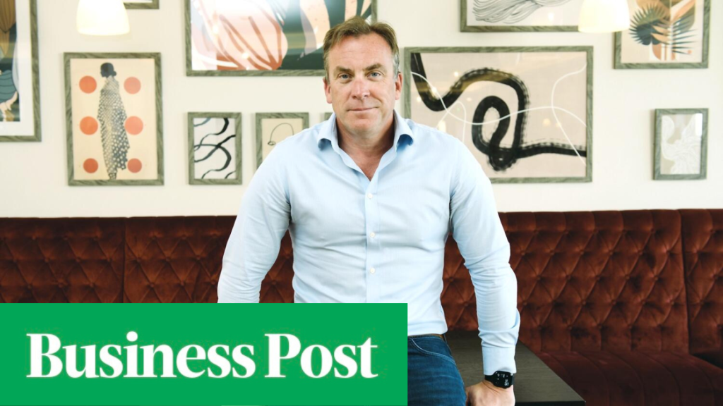 Business Post feature with a Prime Arena executive
